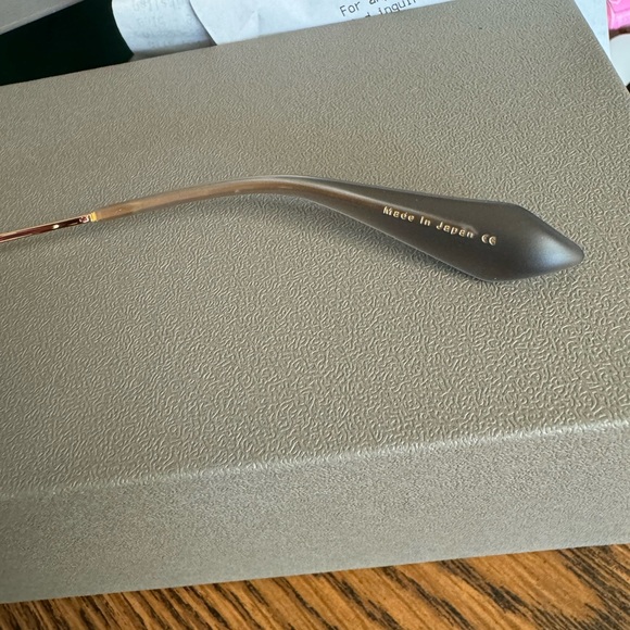 DITA X DITA VON TEESE DTS 522 03 14K GOLD AND BLACK PALLADIUM NWT - Picture 12 of 12